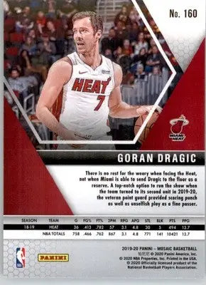 Goran Dragic - 2019-20 Panini Mosaic - #160 - Basketball - Basketball Card Single