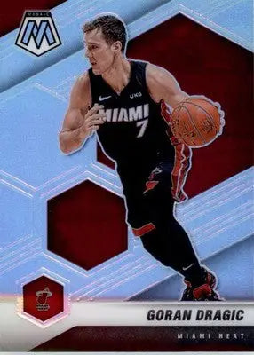 Goran Dragic - 2020-21 Panini Mosaic - #36 - Silver Basketball - Basketball Card Single