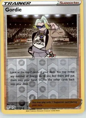 Gordie - Evolving Skies - 149/203 - Reverse Holo LP Pokemon - Pokémon Card Single