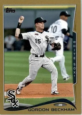 Gordon Beckham - 2014 Topps - #403 - Gold #/2014 SN Baseball - Baseball Card Single
