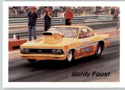 Gordy Foust - 1991 Big Time Drag - #60 - Racing - Racing Card Single