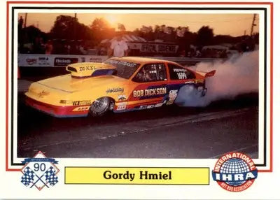 Gordy Hmeil - 1990 Checkered Flag IHRA - #26 - Racing - Racing Card Single