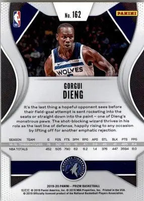 Gorgui Dieng - 2019-20 Panini Prizm - #162 - Basketball - Basketball Card Single