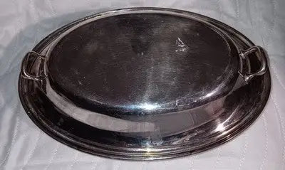 GORHAM SILVER PLATE Oblong Covered Serving Dish 10.5’’X 7.5’’ As Shown in Pictures - Other