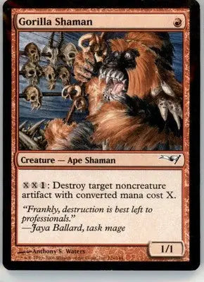 Gorilla Shaman - Coldsnap Theme Deck Reprints - 72a - Normal HP - Magic Card Single