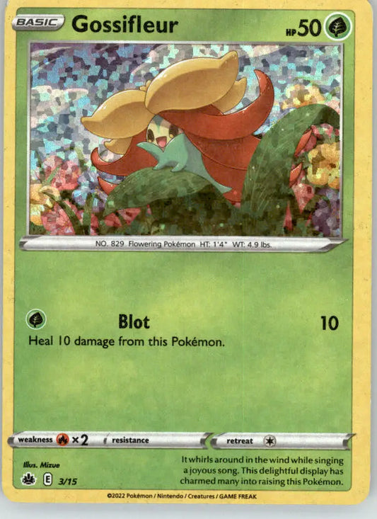 Gossifleur - McDonald’s Promos 2022 - 003/015 - Holo NM Pokemon