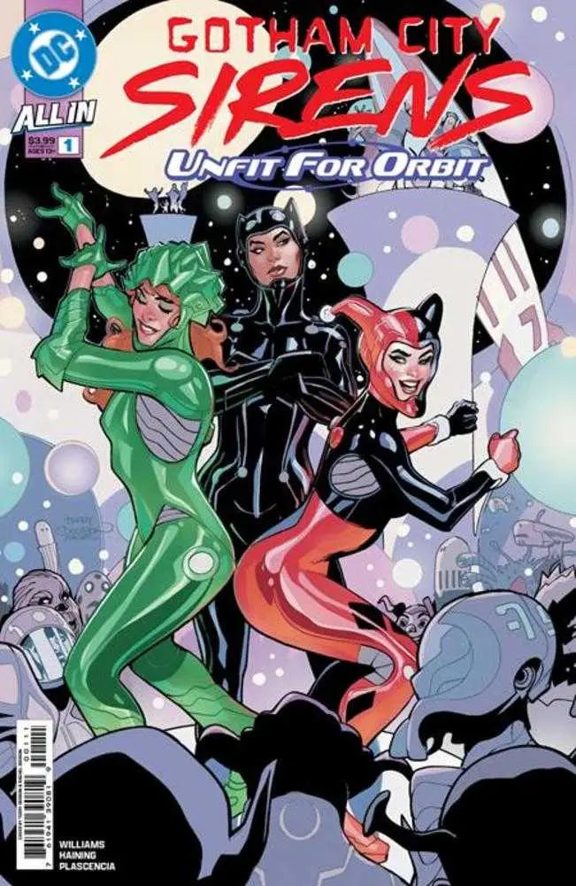 Gotham City Sirens Unfit For Orbit #1 (Of 5) Cover A Terry Dodson & Rachel Dodson - Back Issues
