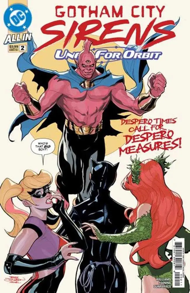 Gotham City Sirens Unfit For Orbit #2 (Of 5) Cover A Terry Dodson & Rachel Dodson - Back Issues