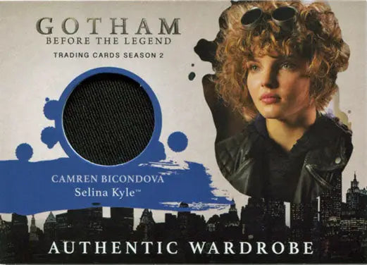 Gotham Season 2 Costume Wardrobe Card M07 featuring Camren Bicondova as Selina Kyle