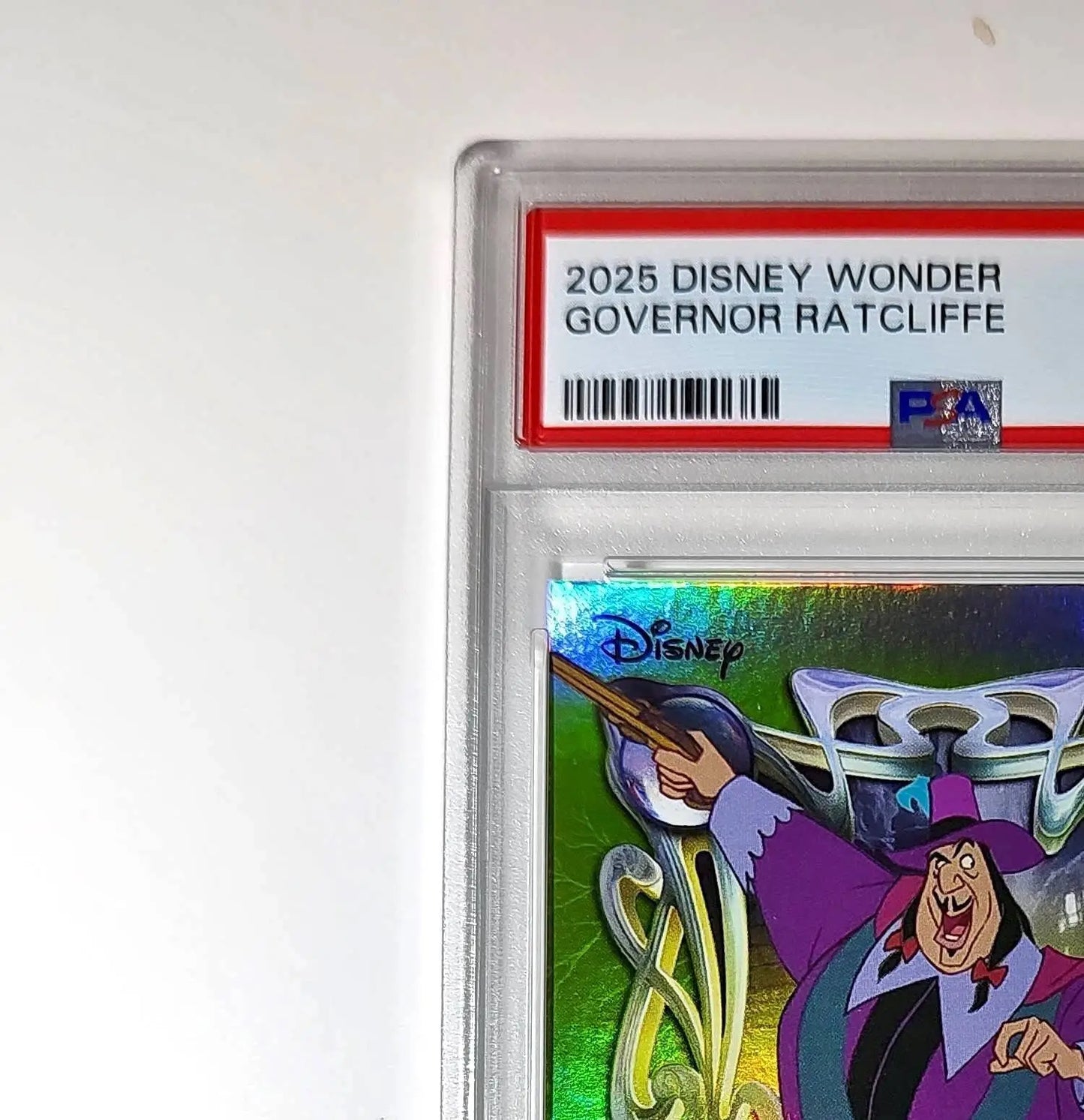 Governor Ratcliffe 2025 Topps Disney #179 Card Pocahontas PSA 8 NM-MT - Non-Sports Card Single