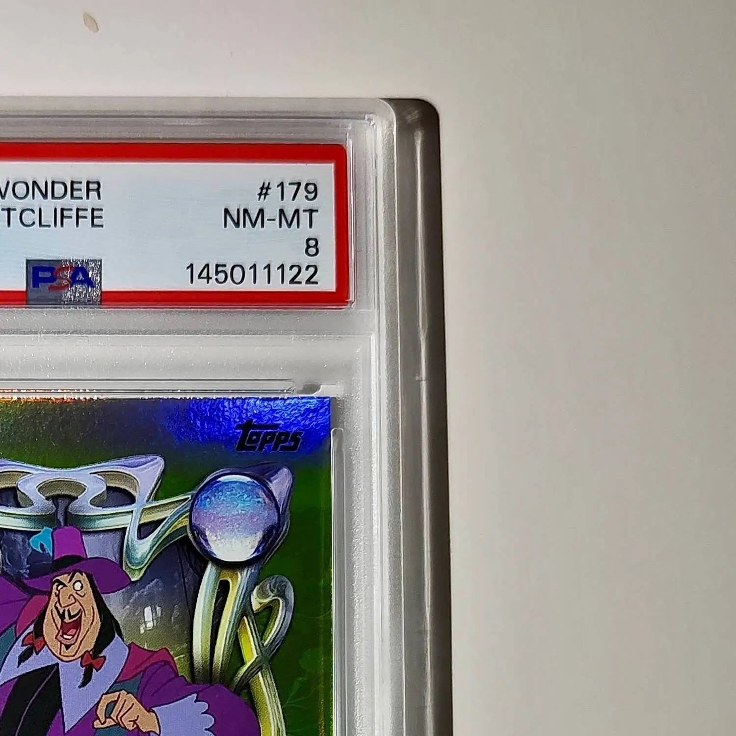 Governor Ratcliffe 2025 Topps Disney Wonder #179 Card Pocahontas PSA 8 - Non-Sports Card Single