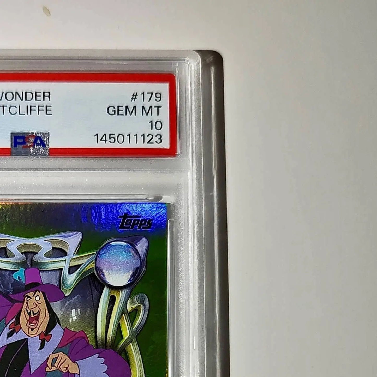 Governor Ratcliffe 2025 Topps Disney Wonder #179 Card Pocahontas PSA 10 - Non-Sports Card Single