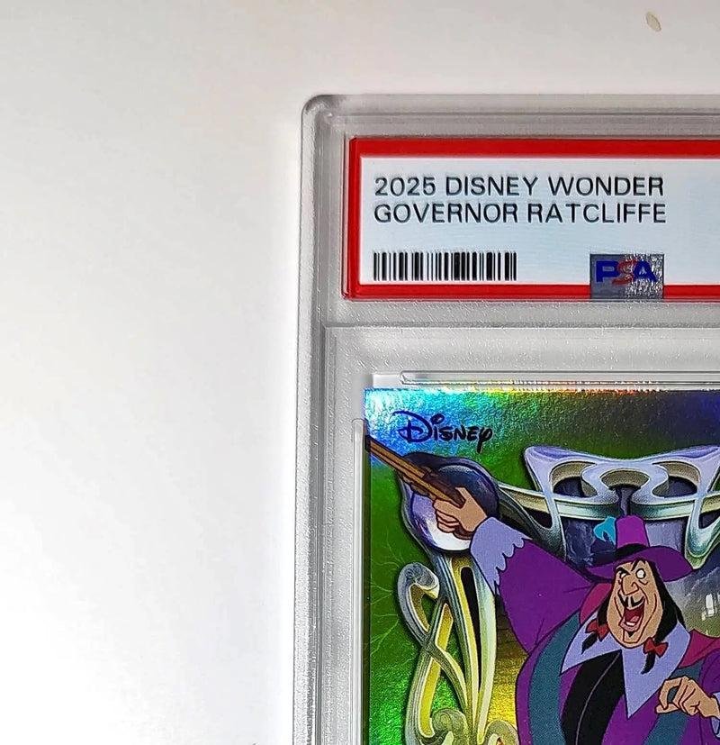 Governor Ratcliffe 2025 Topps Disney Wonder #179 Card Pocahontas PSA 8 - Non-Sports Card Single