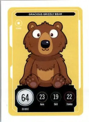 Gracious Grizzly Bear - Veefriends Compete & Collect Series 2 - Core - Non-Sports Card Single