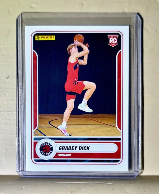 Gradey Dick 2023-24 Panini NBA Basketball #82 Rookie Card Toronto Raptors - Basketball Card Single