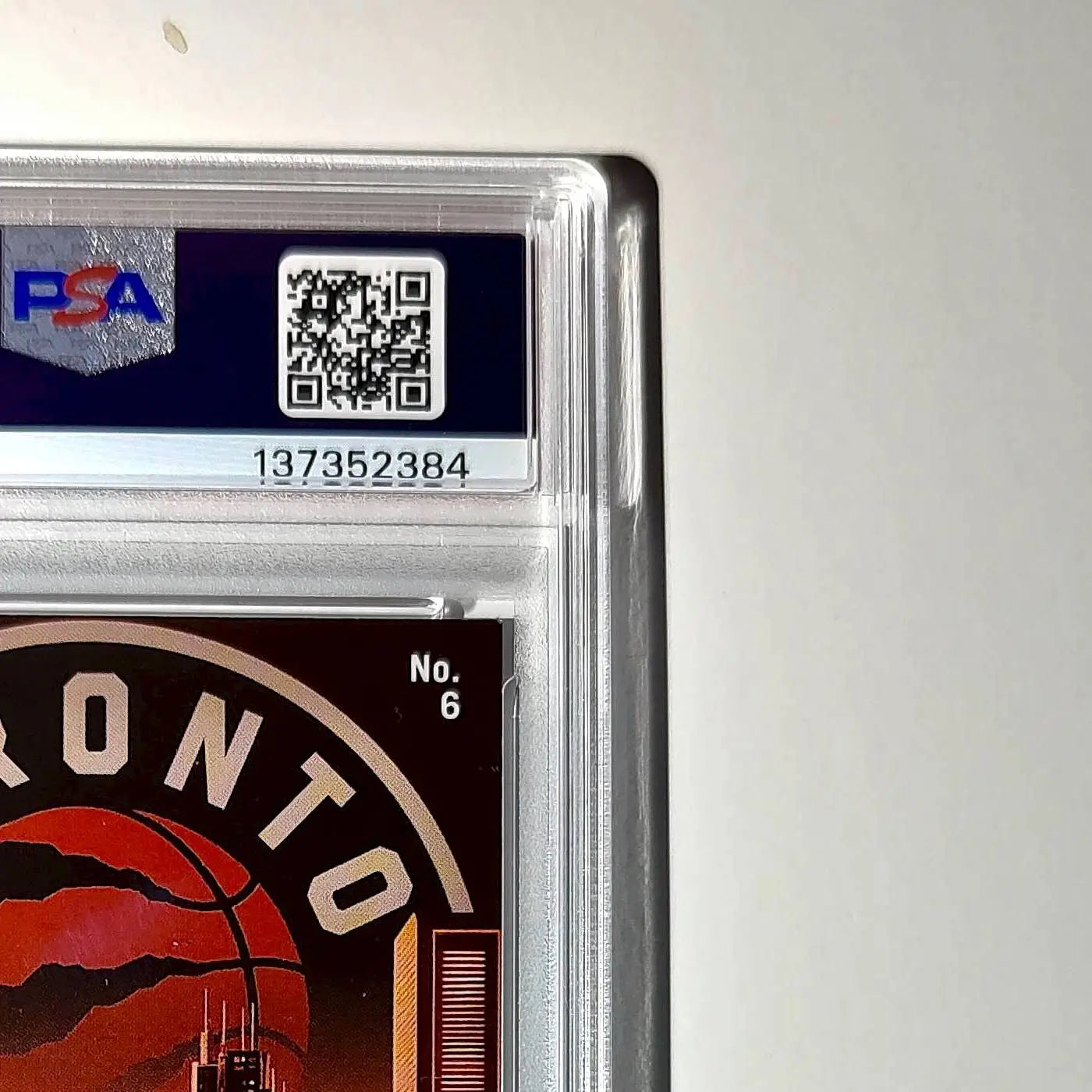 Gradey Dick 2023 Panini Hoops Premium City Edition #6 Red Disco Prizm PSA 10 Gem - Basketball Card Single