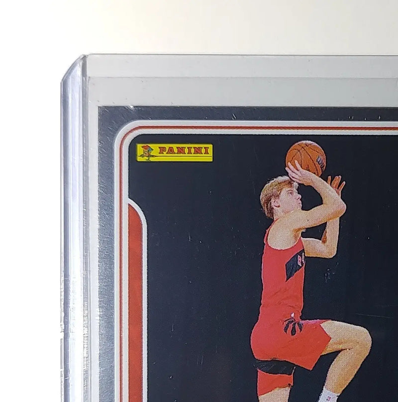 Gradey Dick Rookie 2023-24 Panini NBA Sticker Foil Card #82 Toronto Raptors - Basketball Card Single