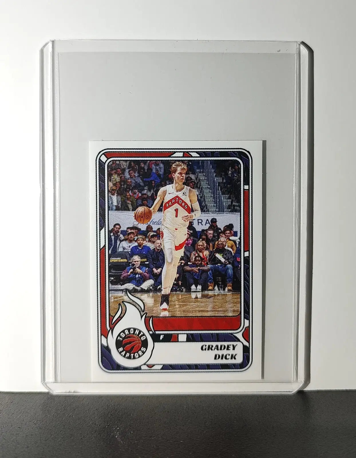 Gradey Dick Rookie 2024-25 Panini NBA #273 Sticker Card Toronto Raptors - Basketball Card Single