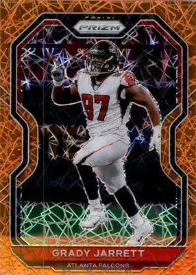Grady Jarrett - 2020 Panini Prizm - #231 - Prizm Lazer Football - Football Card Single