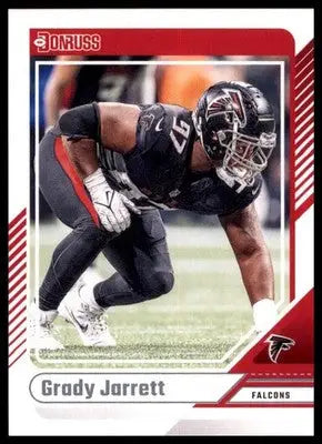 Grady Jarrett 2024 Donruss #163 Atlanta Falcons - Football Card Single