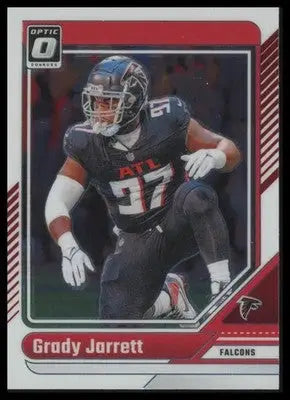Grady Jarrett 2024 Donruss Optic #12 Atlanta Falcons