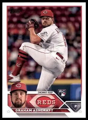 Graham Ashcraft Rookie 2023 Topps #214 Cincinnati Reds - Baseball Card Single
