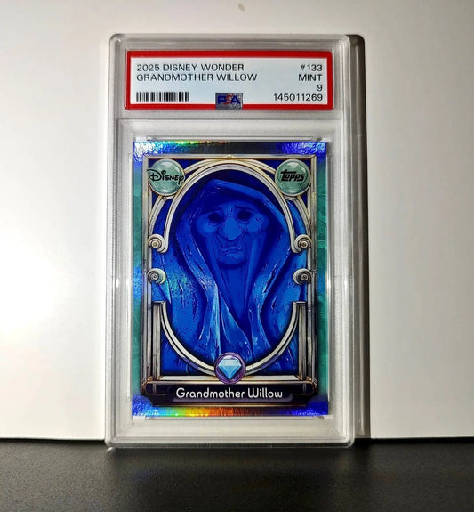 Grandmother Willow 2025 Topps Disney Wonder #133 Diamond Card Pocahontas PSA 9 - Non-Sports Card Single