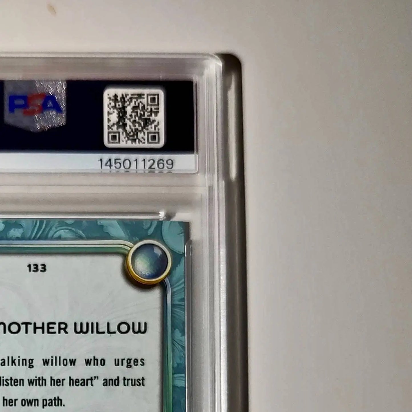 Grandmother Willow 2025 Topps Disney Wonder #133 Diamond Card Pocahontas PSA 9 - Non-Sports Card Single