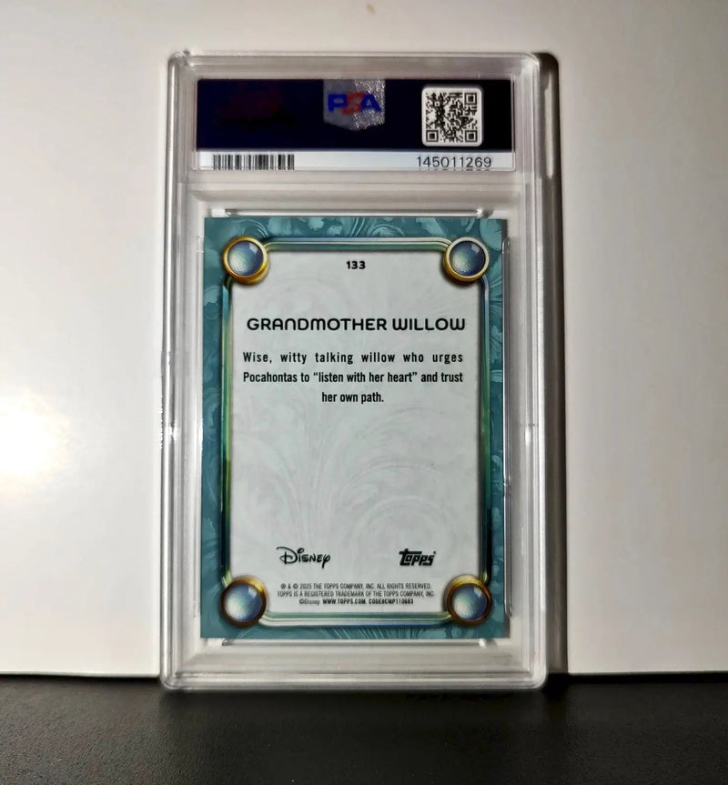 Grandmother Willow 2025 Topps Disney Wonder #133 Diamond Card Pocahontas PSA 9 - Non-Sports Card Single