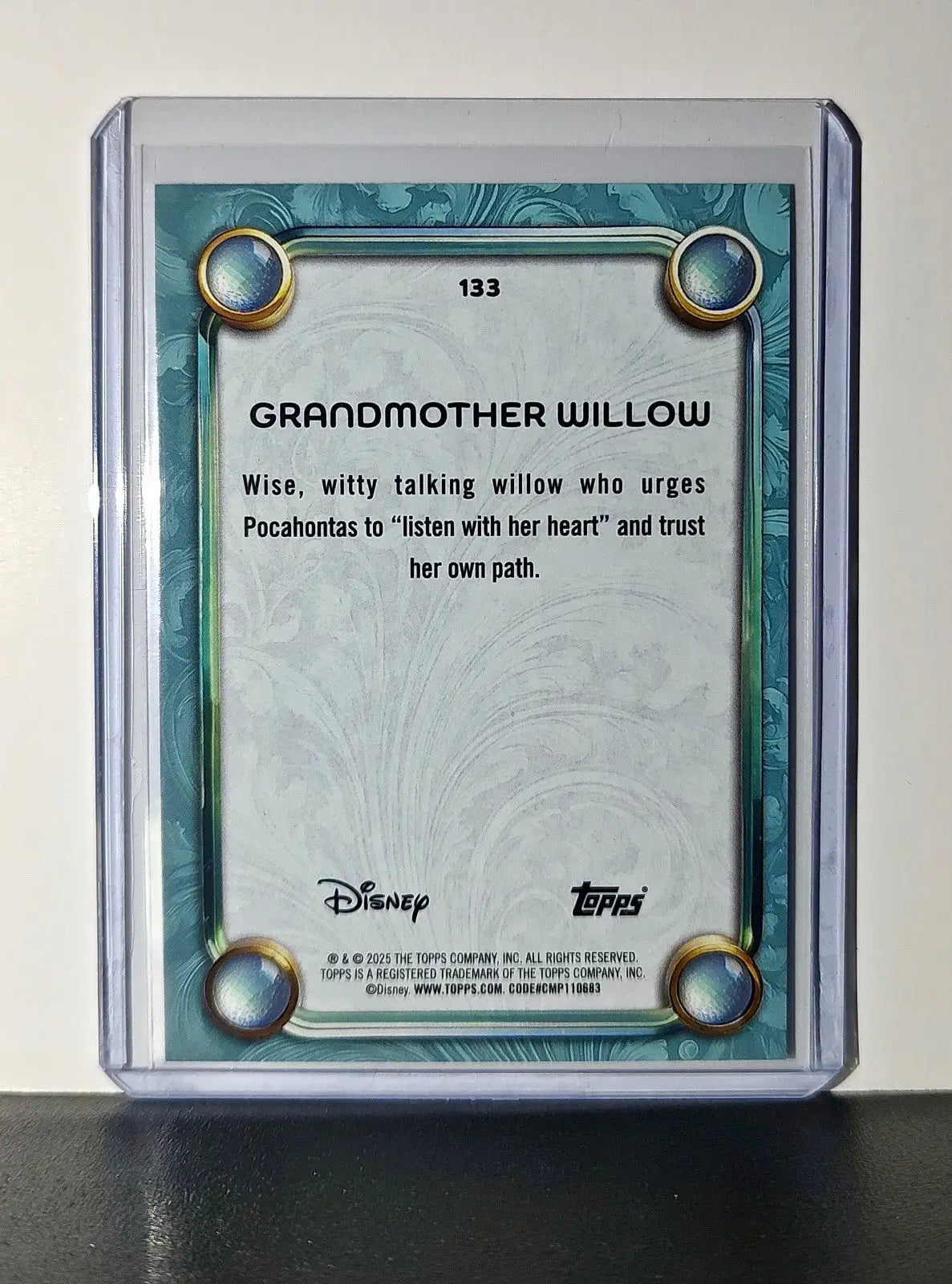 Grandmother Willow 2025 Topps Disney Wonder #133 Diamond Card Pocahontas