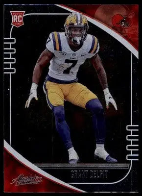 Grant Delpit Rookie 2020 Panini Absolute Retail #137 Cleveland Browns