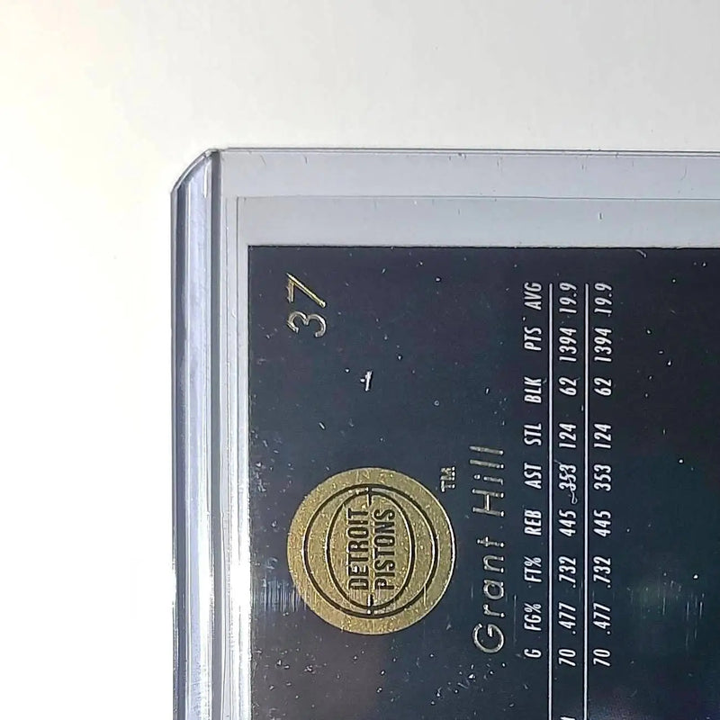 Grant Hill 1995-96 Flair NBA #37 Card Detroit Pistons - Basketball Card Single