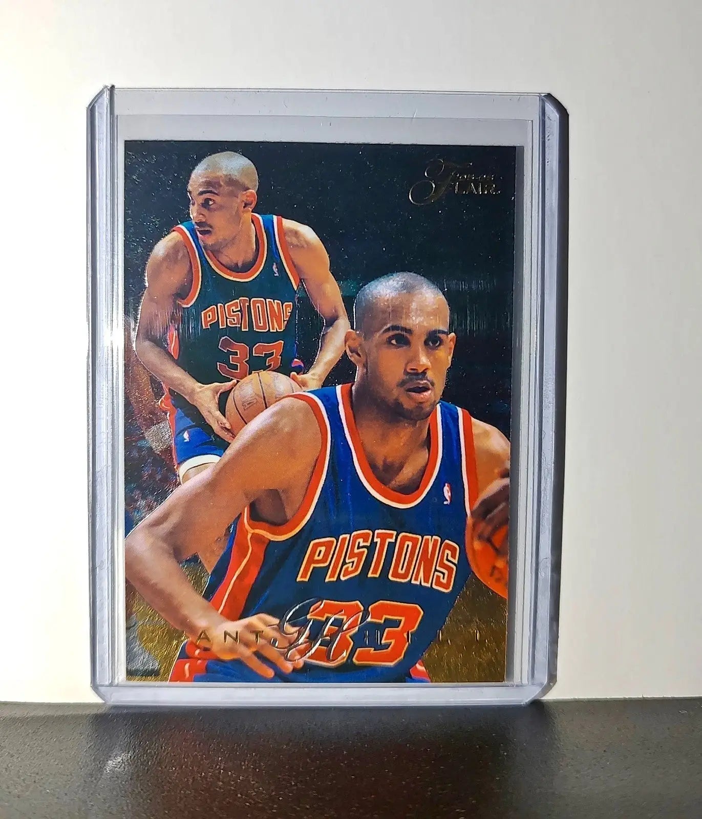 Grant Hill 1995-96 Flair NBA #37 Card Detroit Pistons - Basketball Card Single