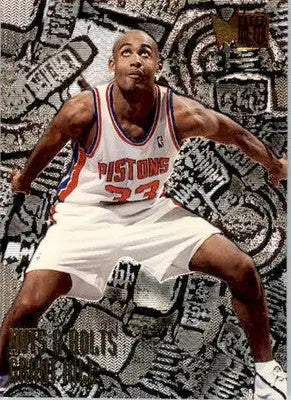 Grant Hill - 1995-96 Metal - #210 - Nuts & Bolts Basketball - Basketball Card Single