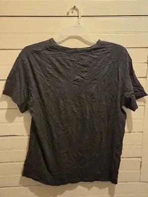 Graphic Shirt Mens L Black Welcome Las Vegas Dripping Sign Short Sleeve Tee - Apparel