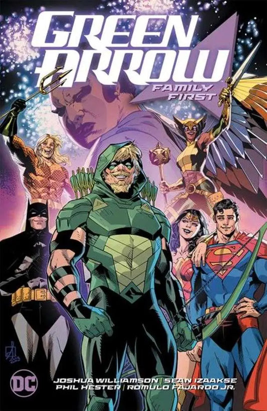 Green Arrow comic book cover from Green Arrow 2023 TPB Volume 02 Family First