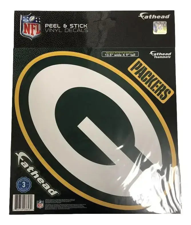 Green Bay Packers Logo 13.5’’ x 9’’ Teammate