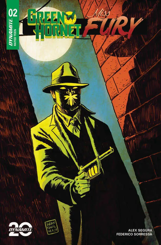 Green Hornet Miss Fury #2 Cover A Francavilla comic book front cover image