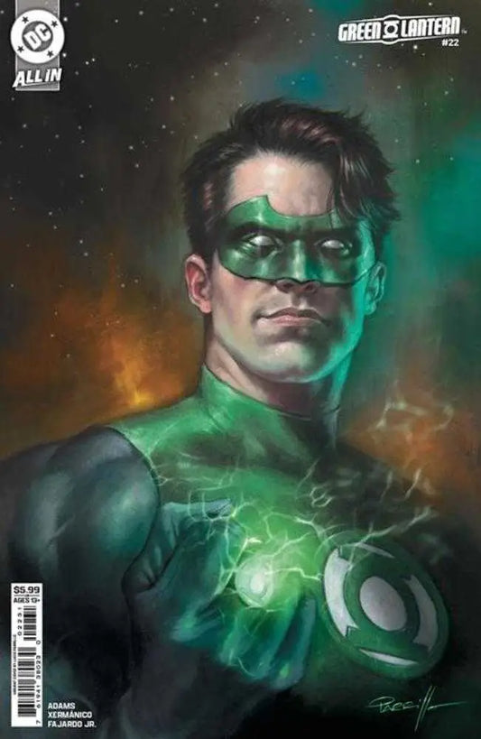 Green Lantern #22 Cover B Lucio Parrillo Card Stock Variant - Comic Book