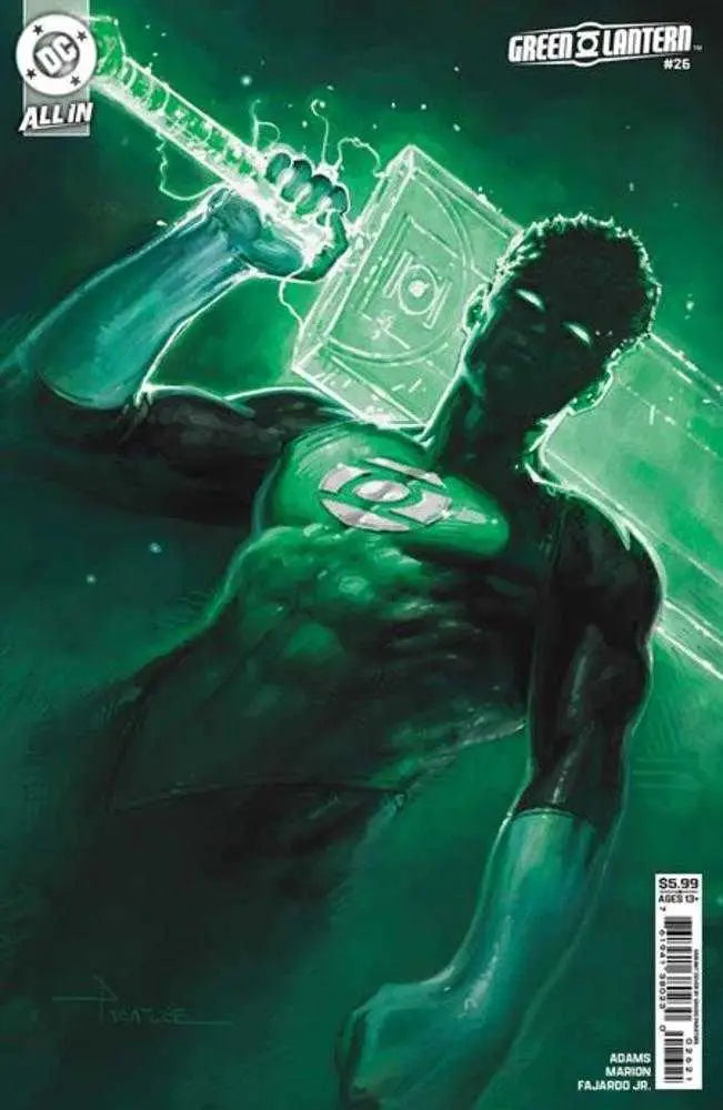 Green Lantern #26 Cover B Davide Paratore Card Stock Variant (Starbreaker Supremacy) - Comic Book
