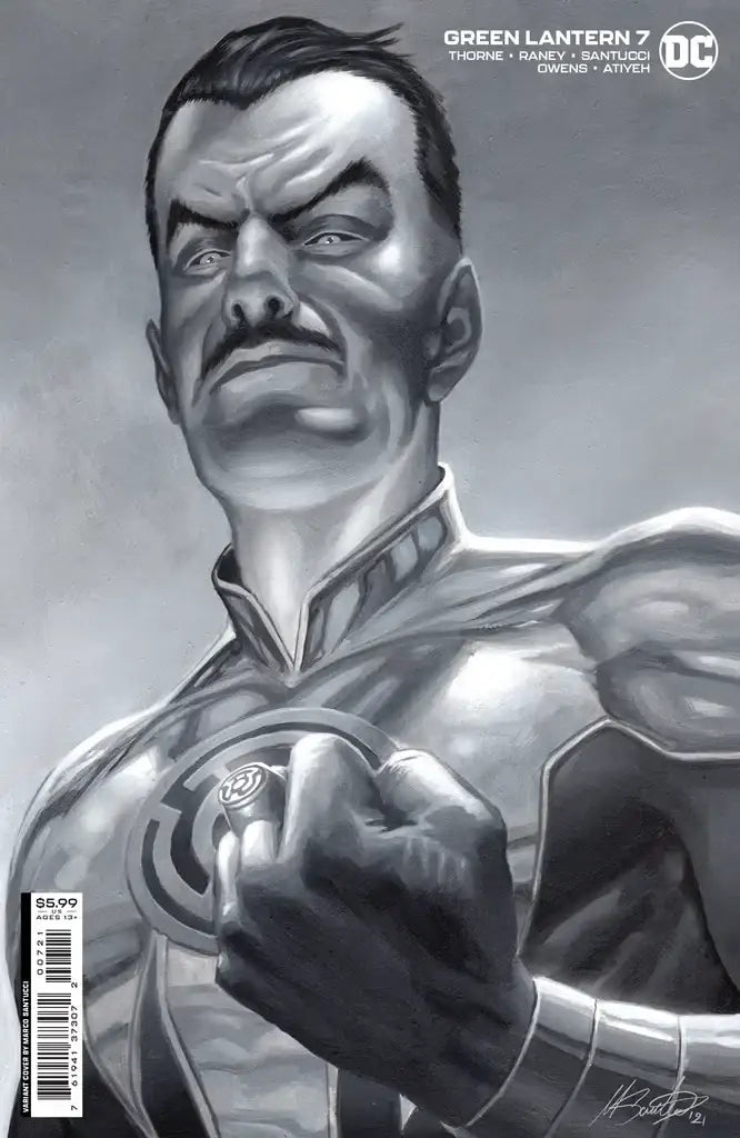 GREEN LANTERN #7 CVR B MARCO SANTUCCI CARD STOCK VAR - Comic Book
