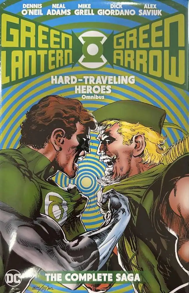 Green Lantern Green Arrow Hard Traveling Heroes Omnibus Hardcover - Graphic Novels