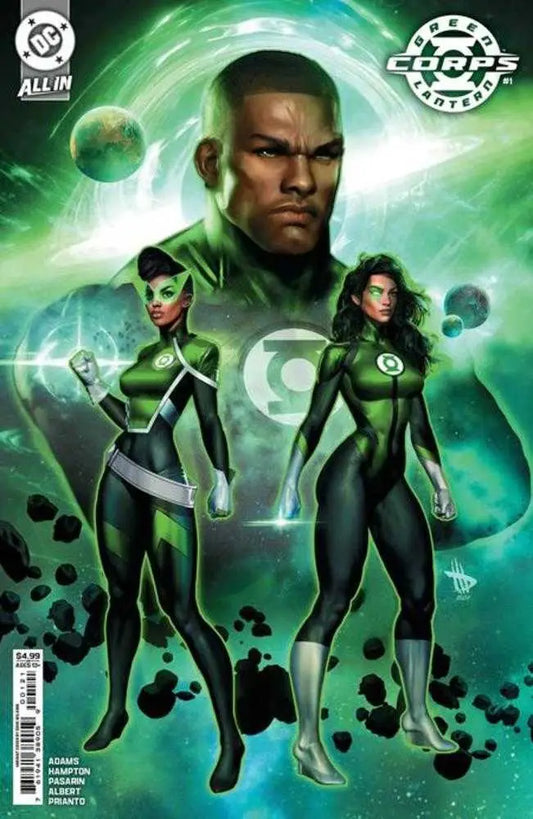 Green Lantern Corps #1 Cover B Dave Wilkins Card Stock Variant - Comic Book