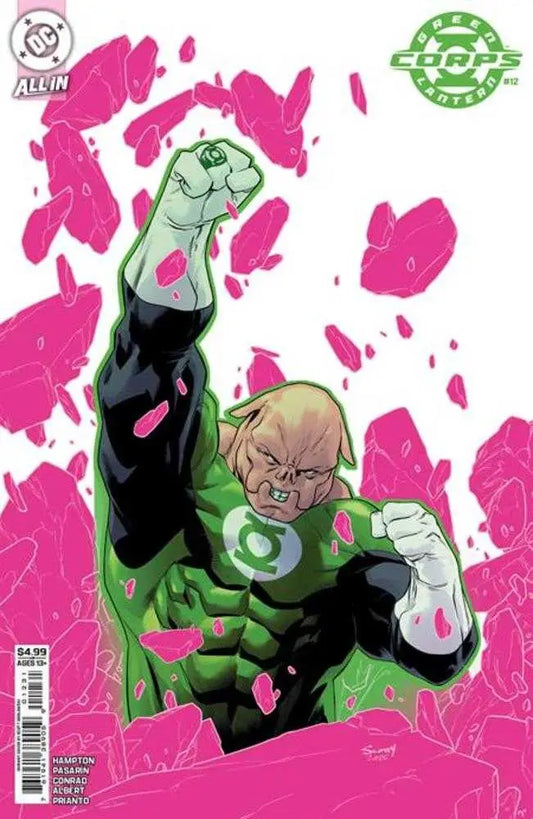 Green Lantern Corps #12 Cover C Scott Godlewski Card Stock Variant - Comic Book