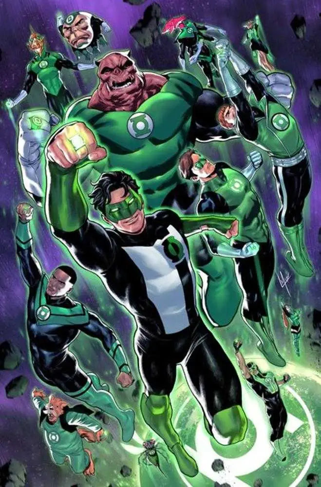 Green Lantern Corps #9 Cover C Lucas Meyer Card Stock Variant (Starbreaker Supremacy) - Comic Book