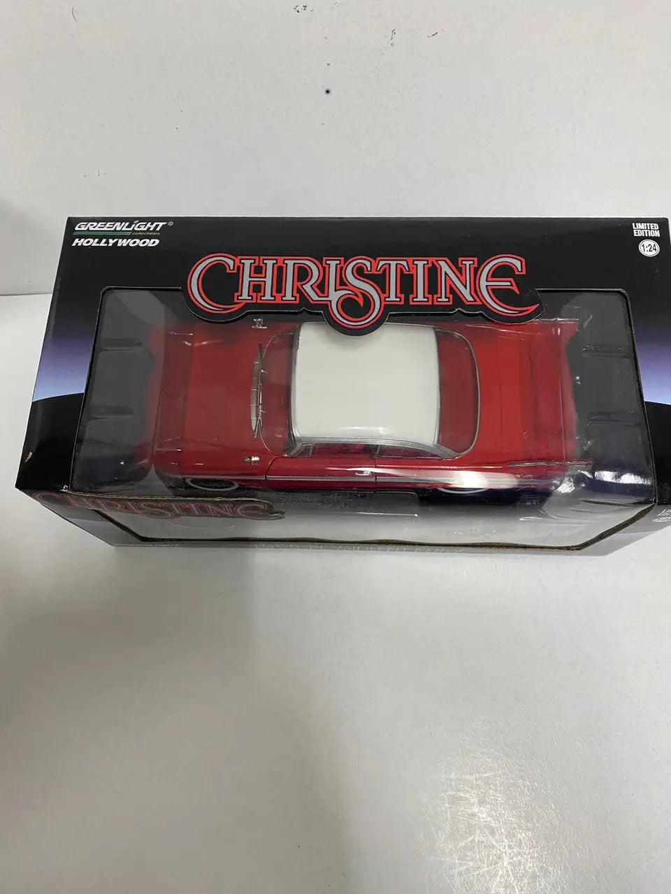 Greenlight 1:24 1958 Plymouth Fury Christine CHASE Hollywood Hobby Exclusive