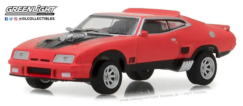 Greenlight 1:64 1973 Ford Falcon XB Custom - Red Pepper with Black Stripes