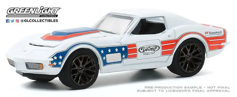Greenlight 1:64 Detroit Speed Inc Series 1 1972 BFGoodrich Chevy Corvette