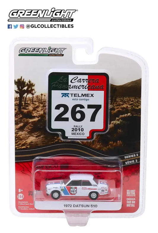 Greenlight 1:64 La Carrera Panamericans Series 2 1972 Datsun 510 #267 - Other