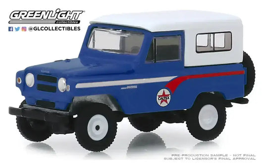 Greenlight 1:64 Running Empty SR 9 1964 Nissan Patrol Caltex - Other